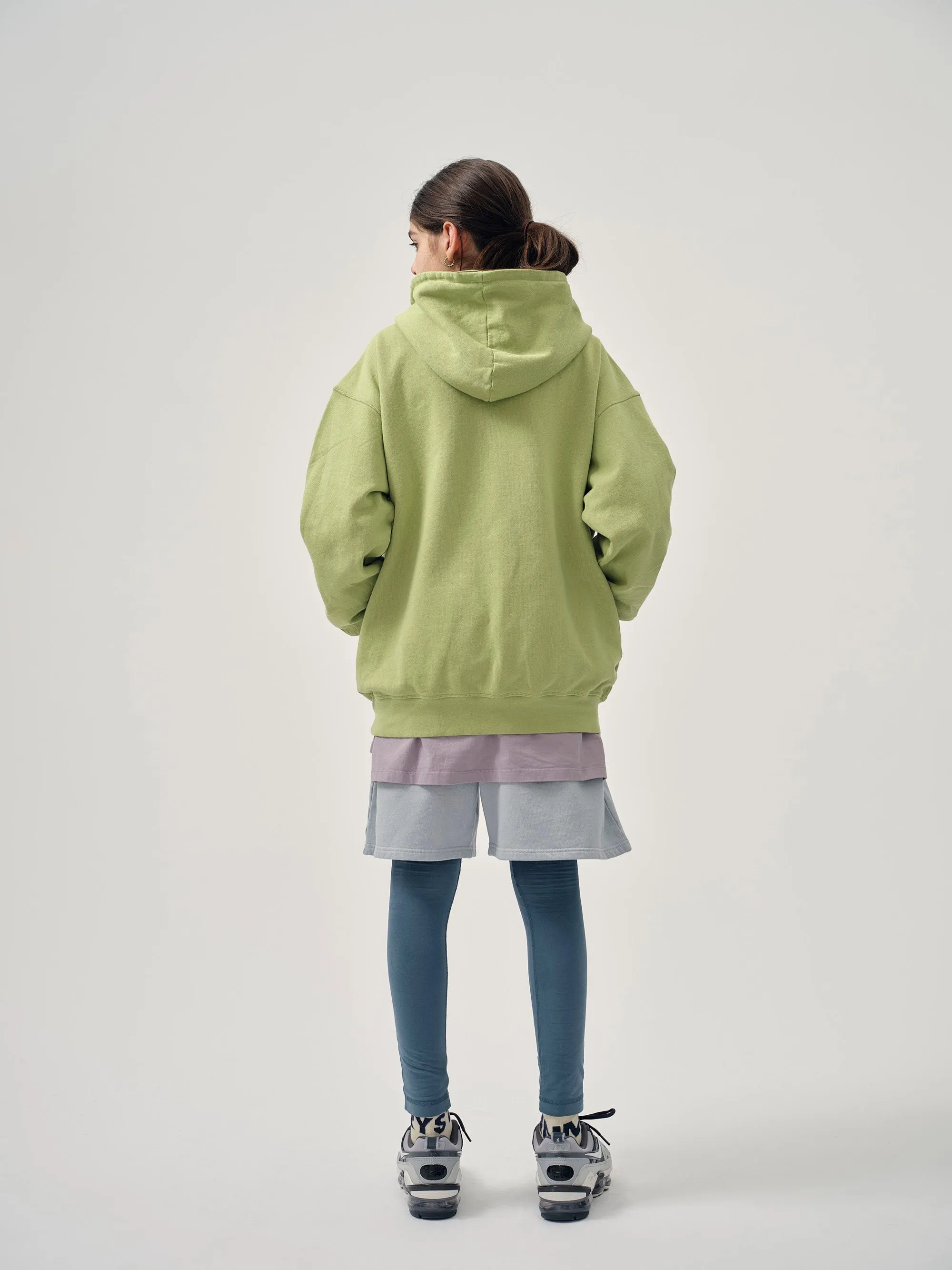 Hoodie Herbal Green