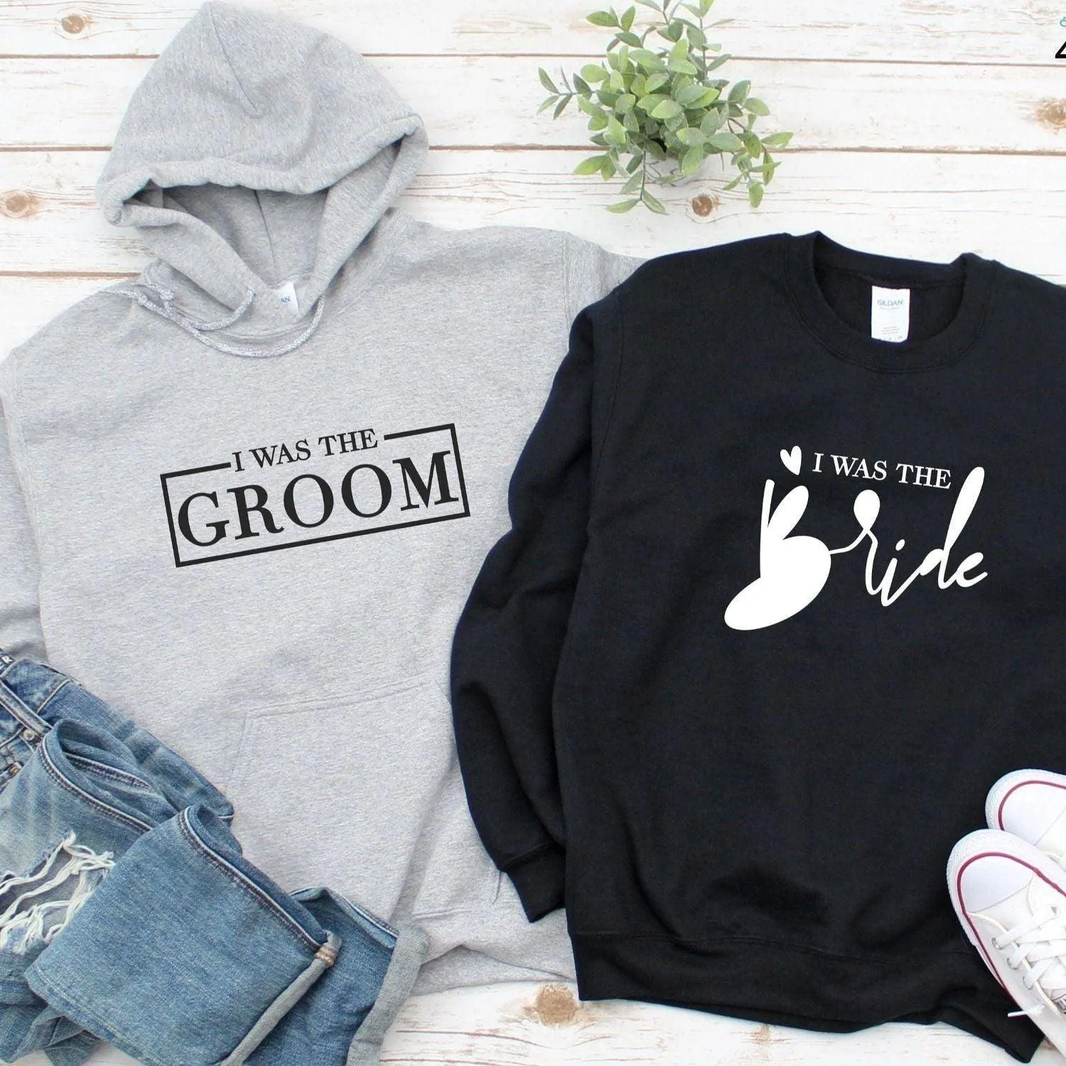 I Was the Groom & I Was the Bride - Perfect Pair Matching Outfits For Newlyweds!