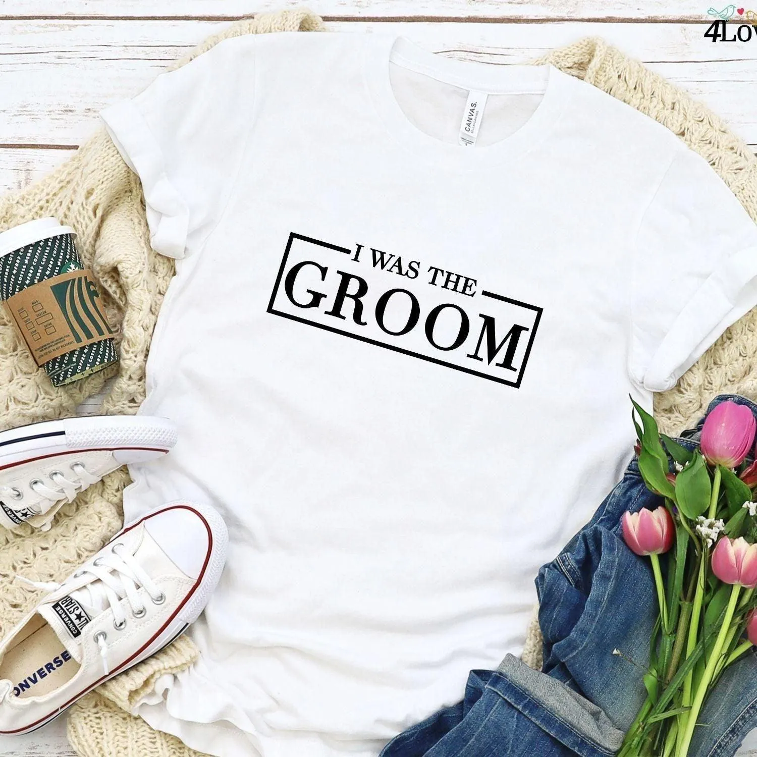 I Was the Groom & I Was the Bride - Perfect Pair Matching Outfits For Newlyweds!