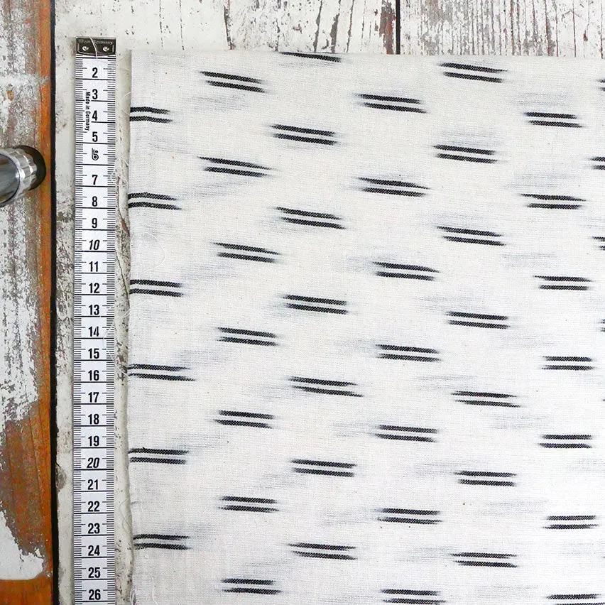 Ikat Dash White