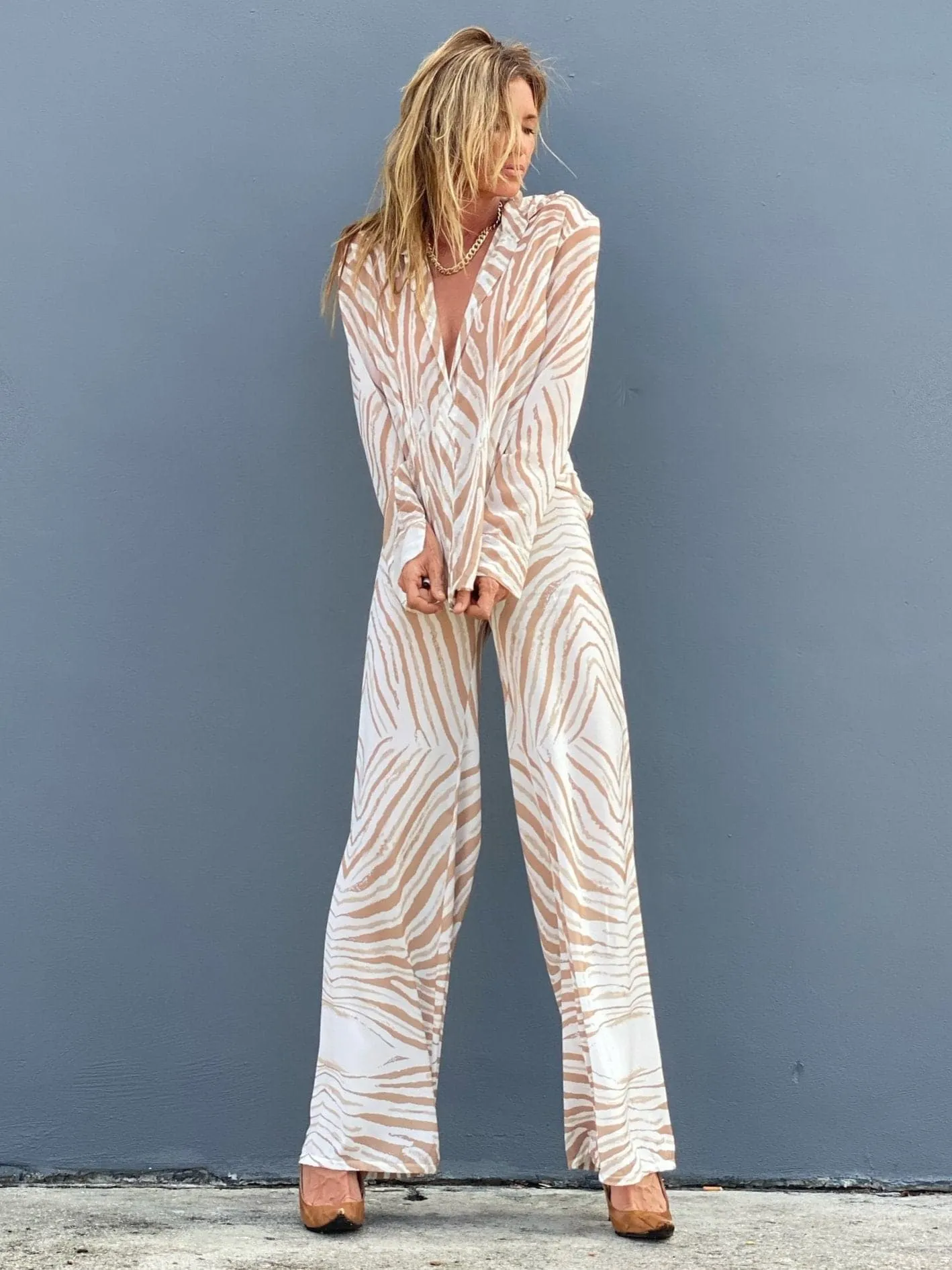 Irene Top Albino Zebra