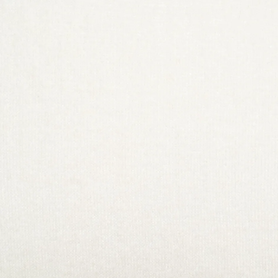 Ivory Wool Knit Jersey