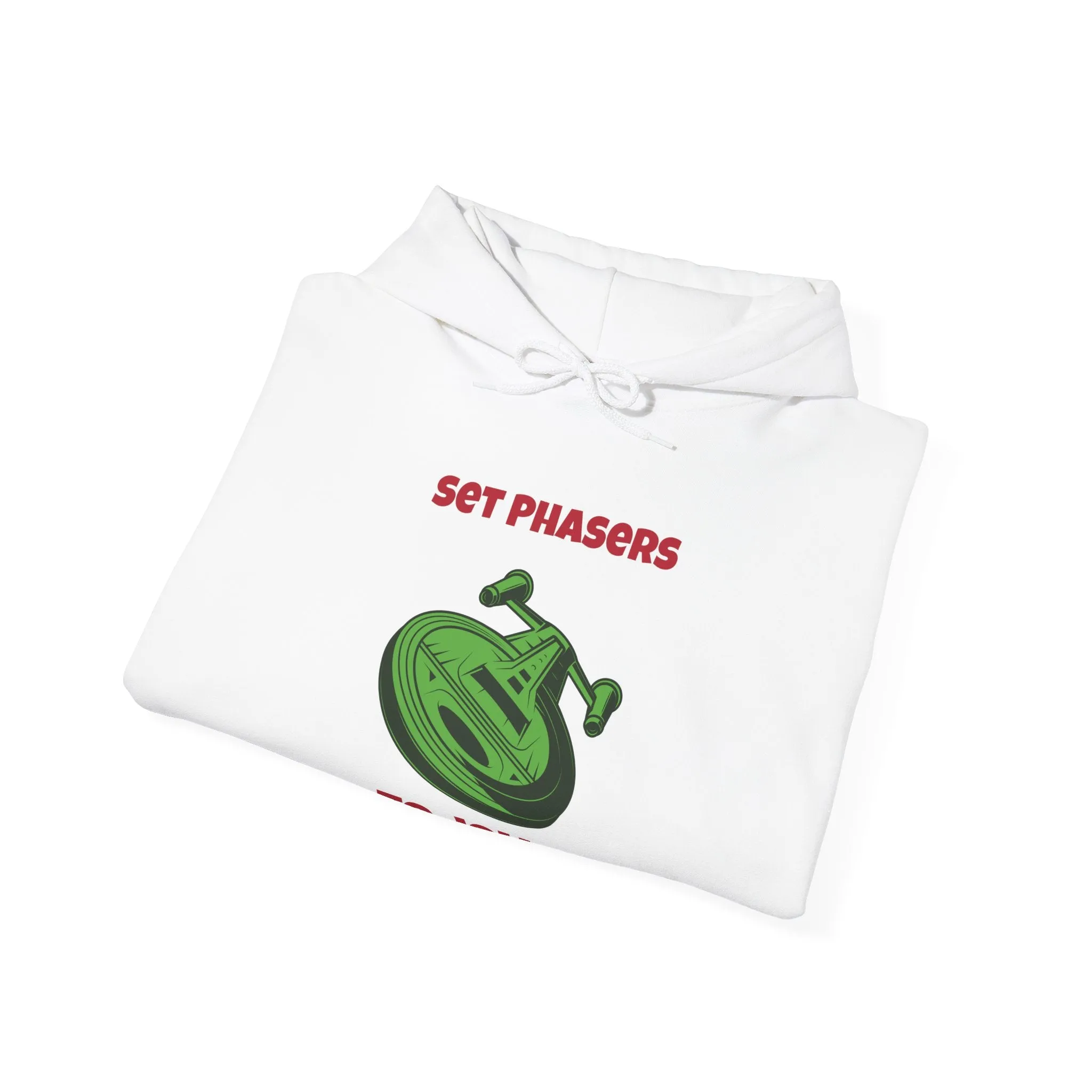 Jolly Phasers Funny Christmas Unisex Hoodie