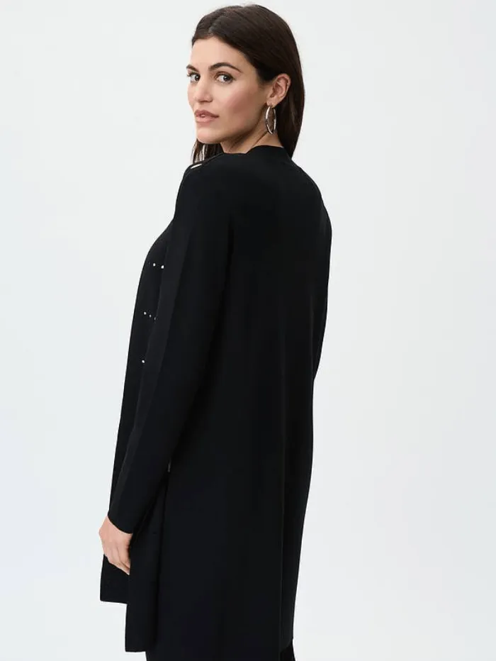 Joseph Ribkoff T Black Knitted Cardigan 231947 11