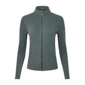 LeMieux Faye Ladies Long Sleeve Full Zip Sweatshirt, Petrol