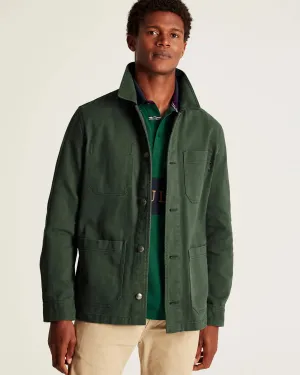 Lindell Dark Green Multi Pocket Woven Jacket