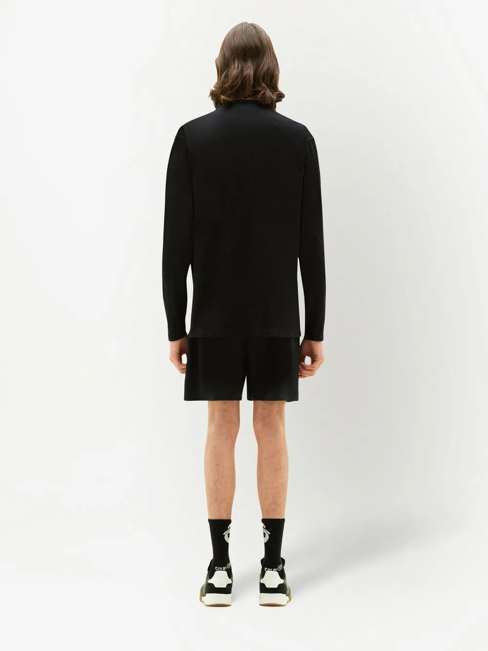 Logo-Embroidered Casual Shorts