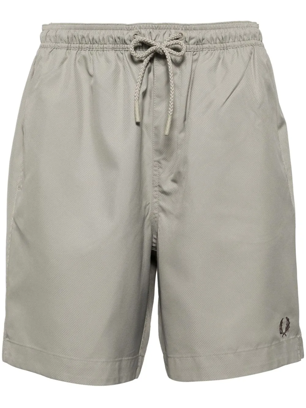 logo-embroidered swim shorts
