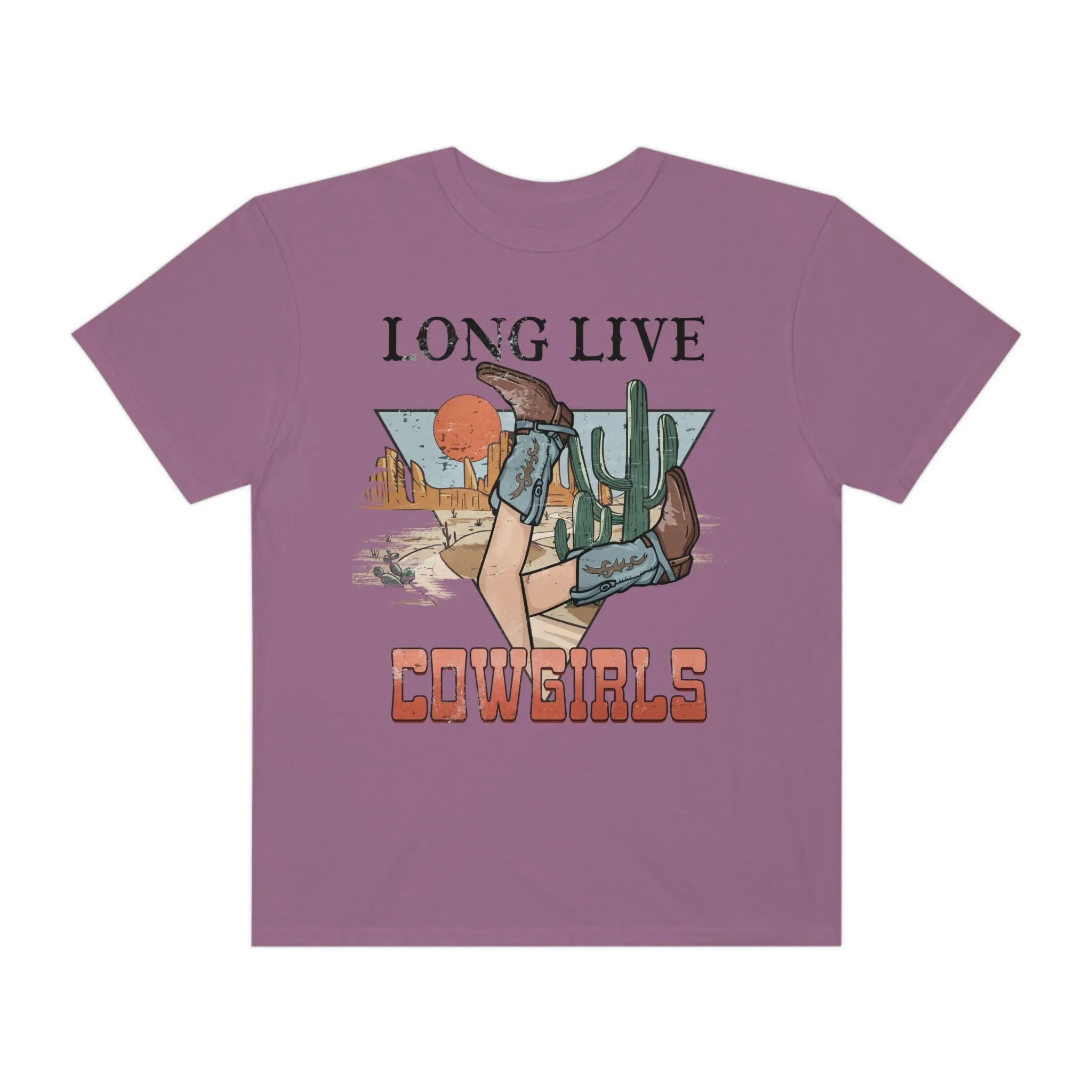 Long Live Cowgirls Stylish Western Graphic Tee | Cowgirl T-Shirt