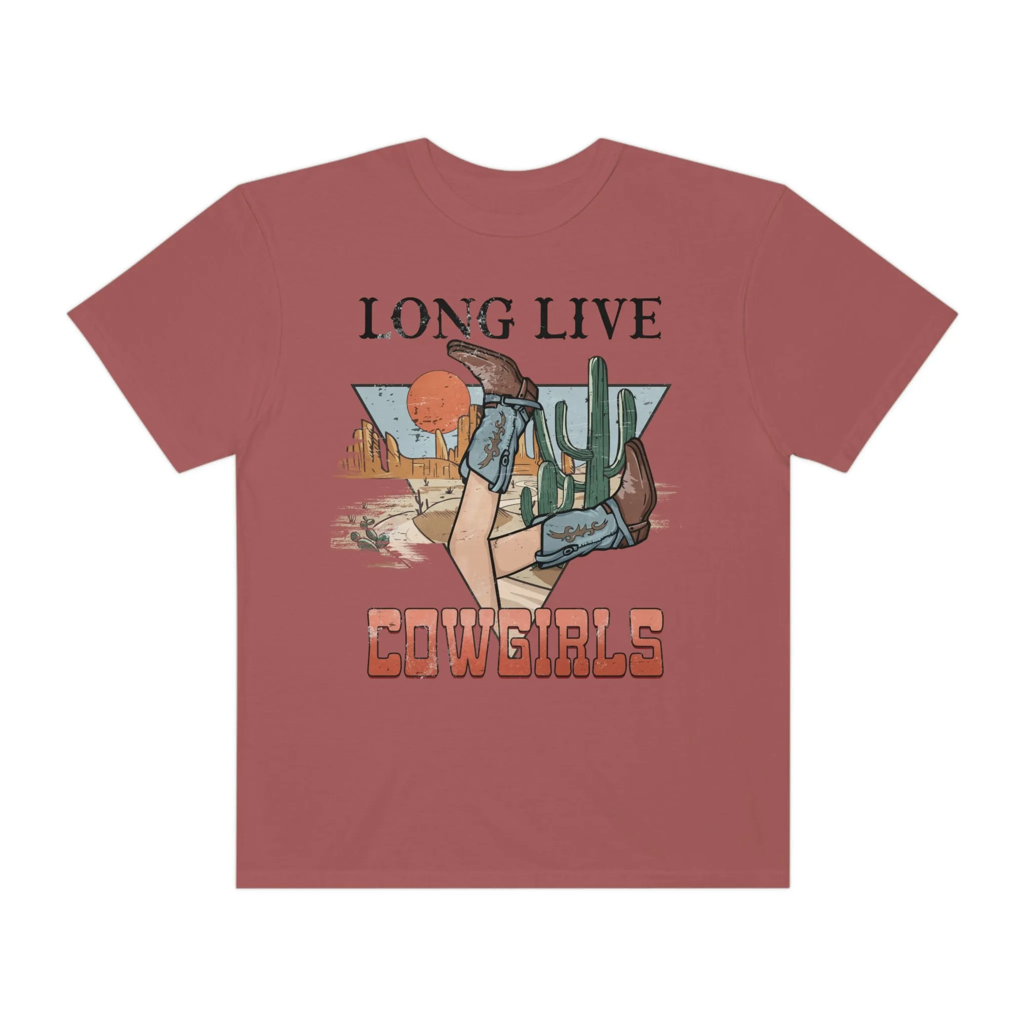 Long Live Cowgirls Stylish Western Graphic Tee | Cowgirl T-Shirt