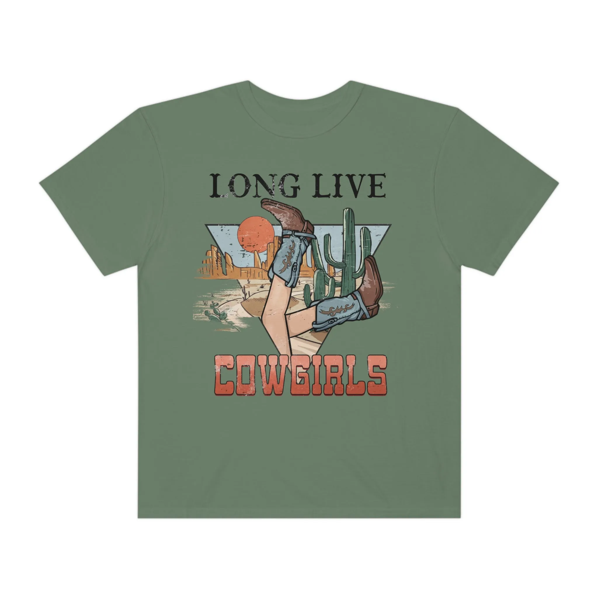 Long Live Cowgirls Stylish Western Graphic Tee | Cowgirl T-Shirt