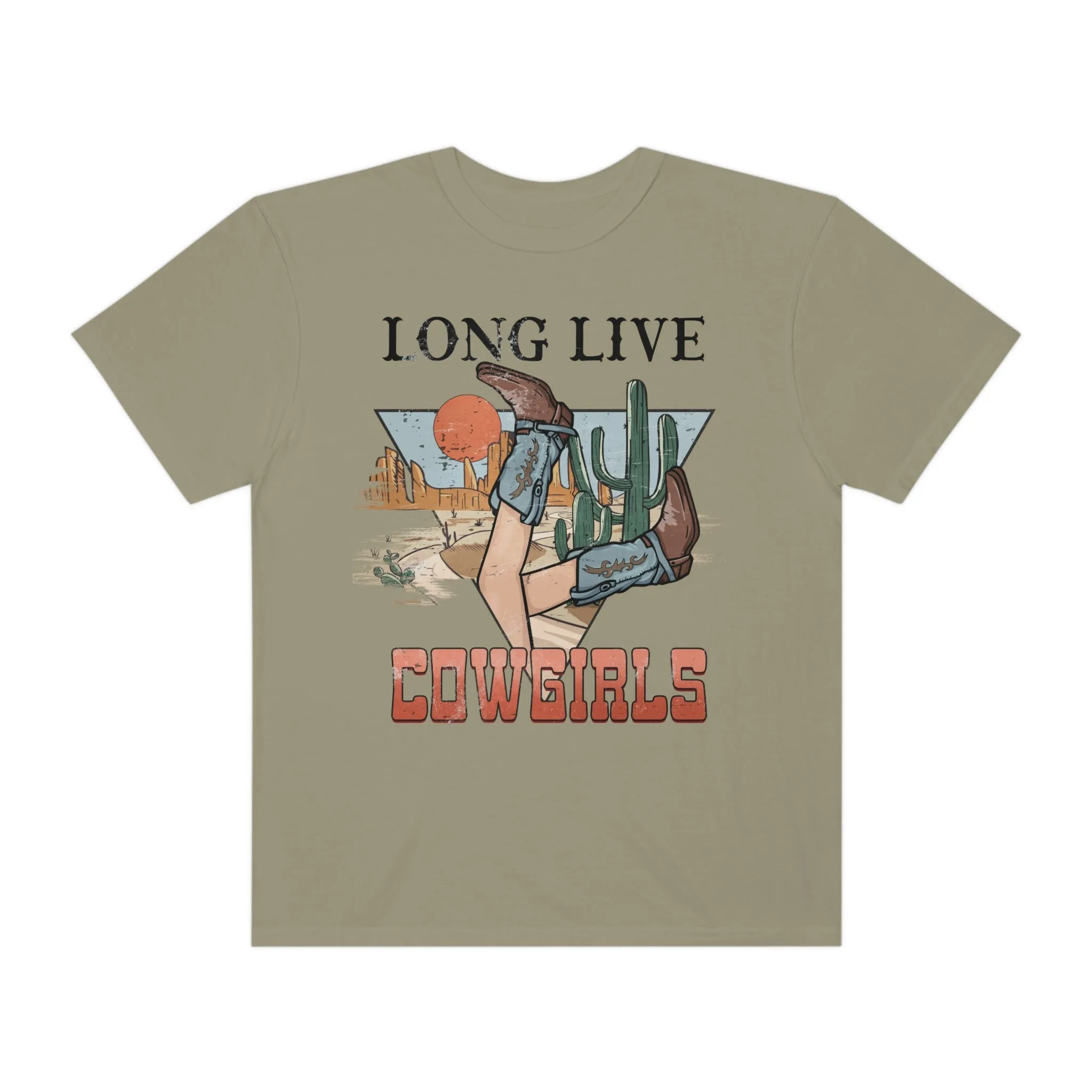 Long Live Cowgirls Stylish Western Graphic Tee | Cowgirl T-Shirt