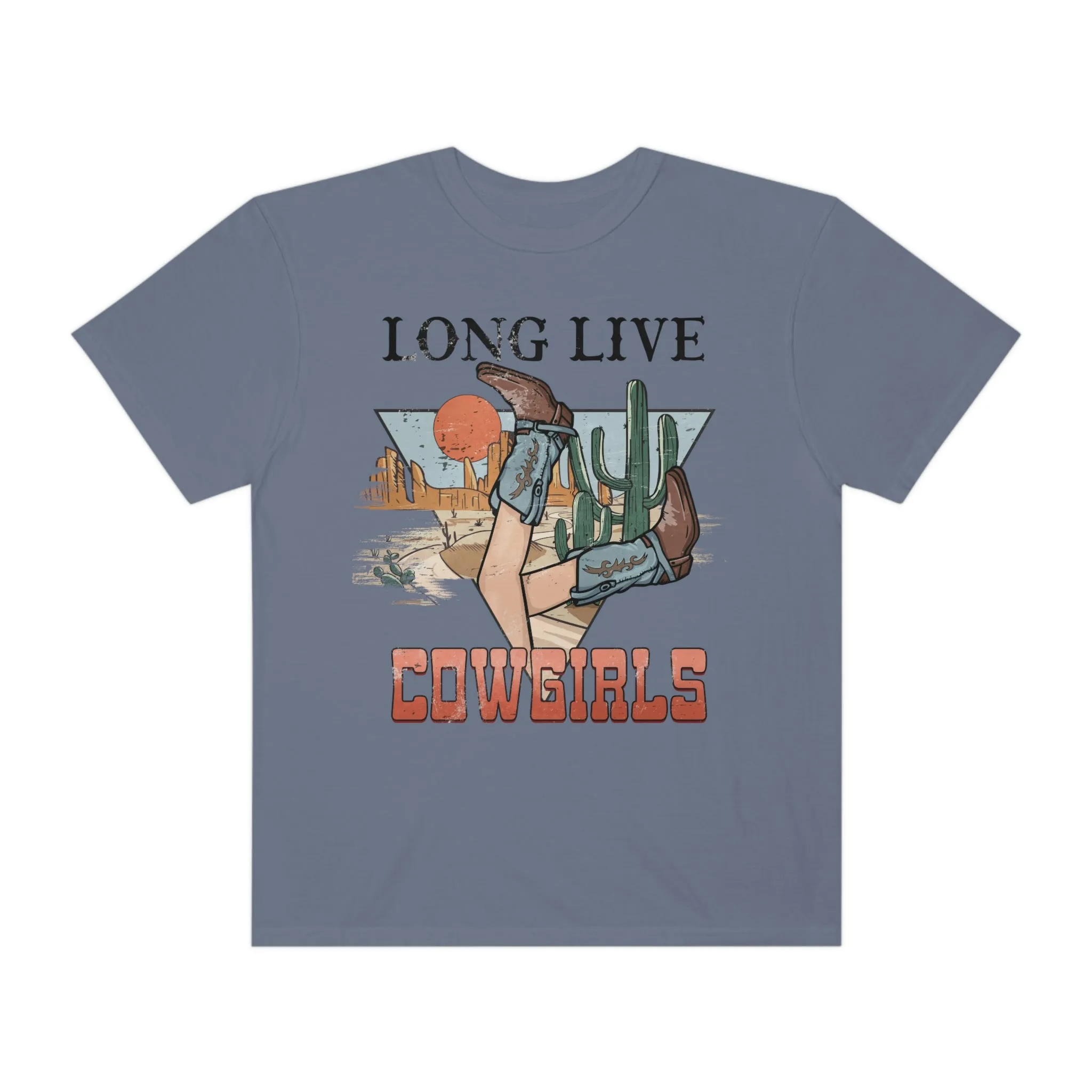 Long Live Cowgirls Stylish Western Graphic Tee | Cowgirl T-Shirt