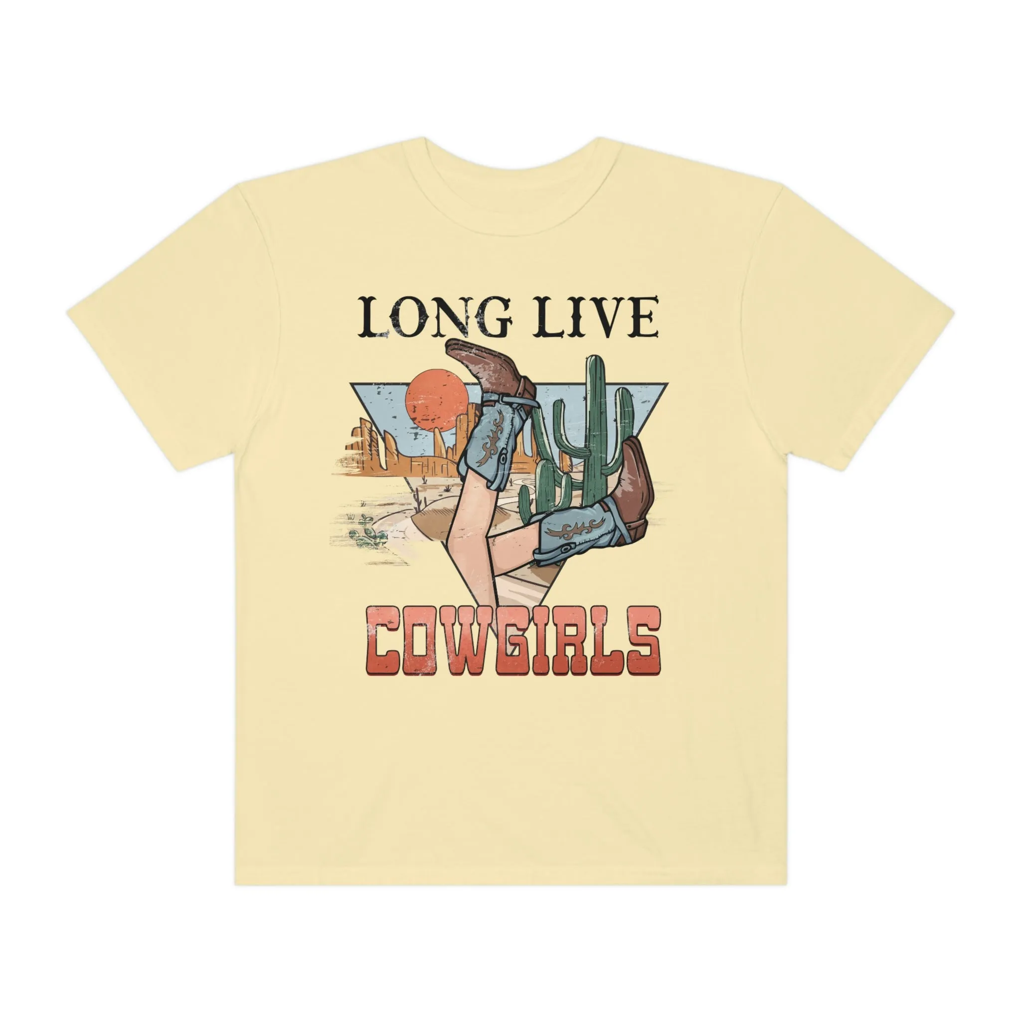 Long Live Cowgirls Stylish Western Graphic Tee | Cowgirl T-Shirt