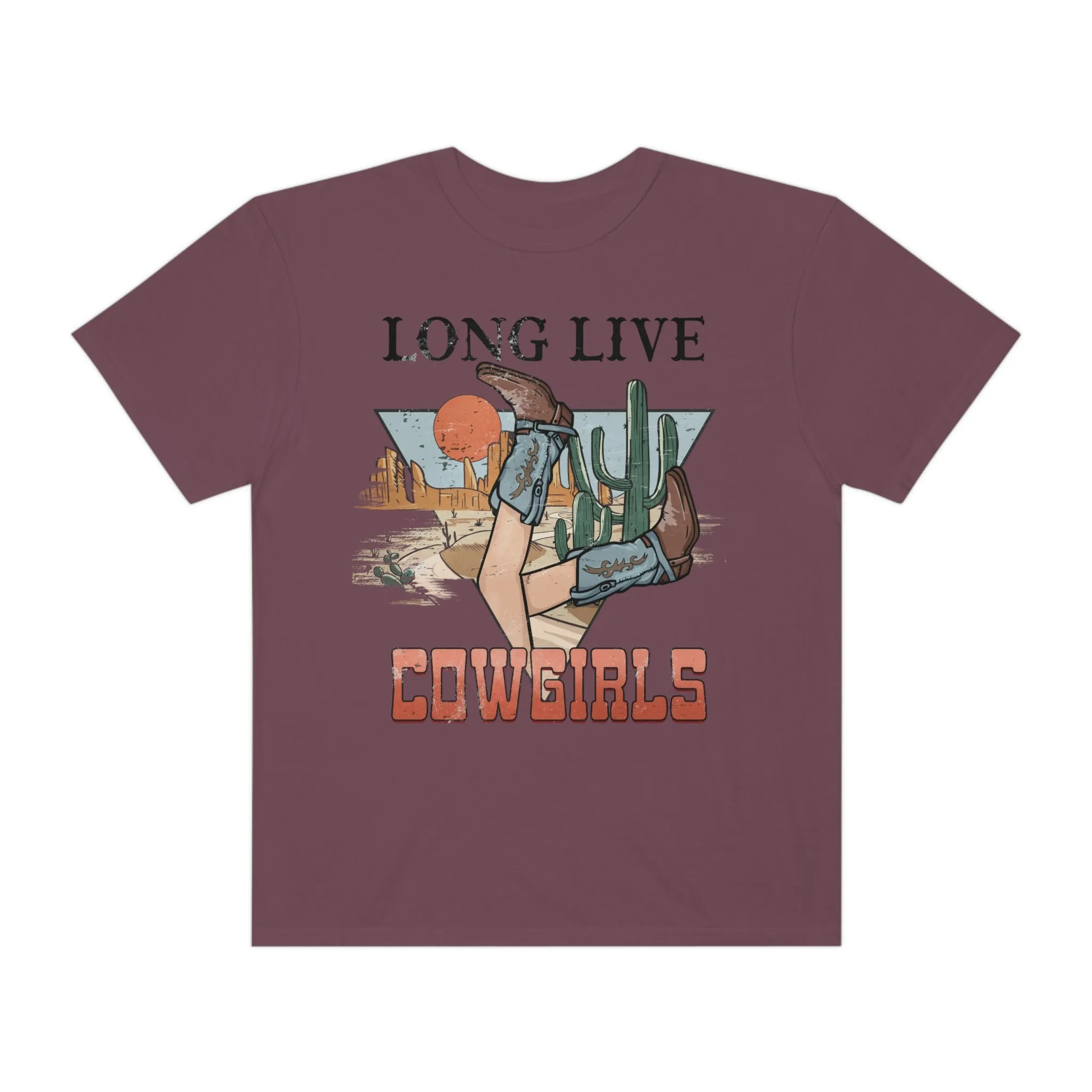 Long Live Cowgirls Stylish Western Graphic Tee | Cowgirl T-Shirt