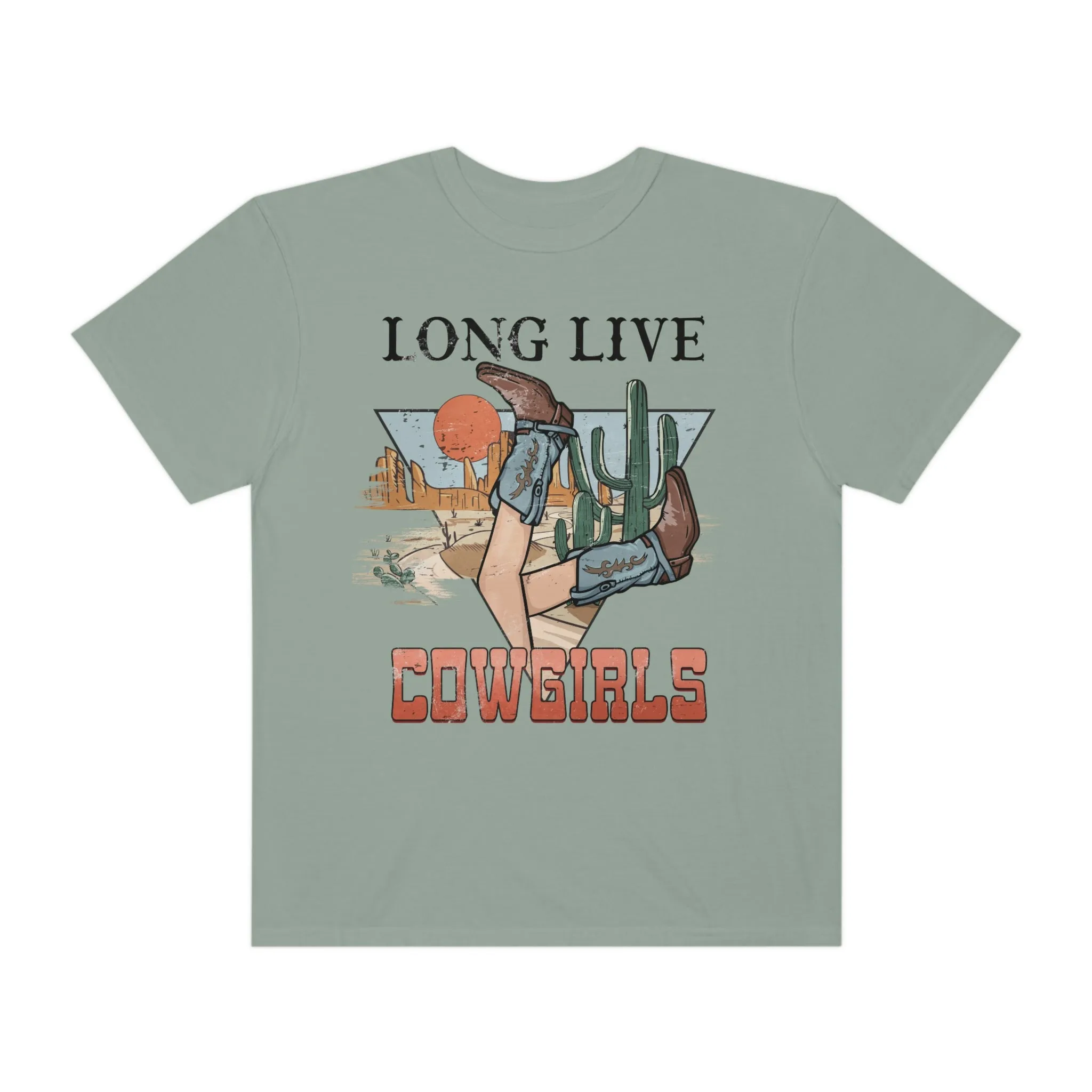 Long Live Cowgirls Stylish Western Graphic Tee | Cowgirl T-Shirt
