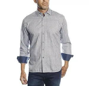 Luchiano Visconti Large Blue Camp Short Sleeve with Yellow Cars Shirt