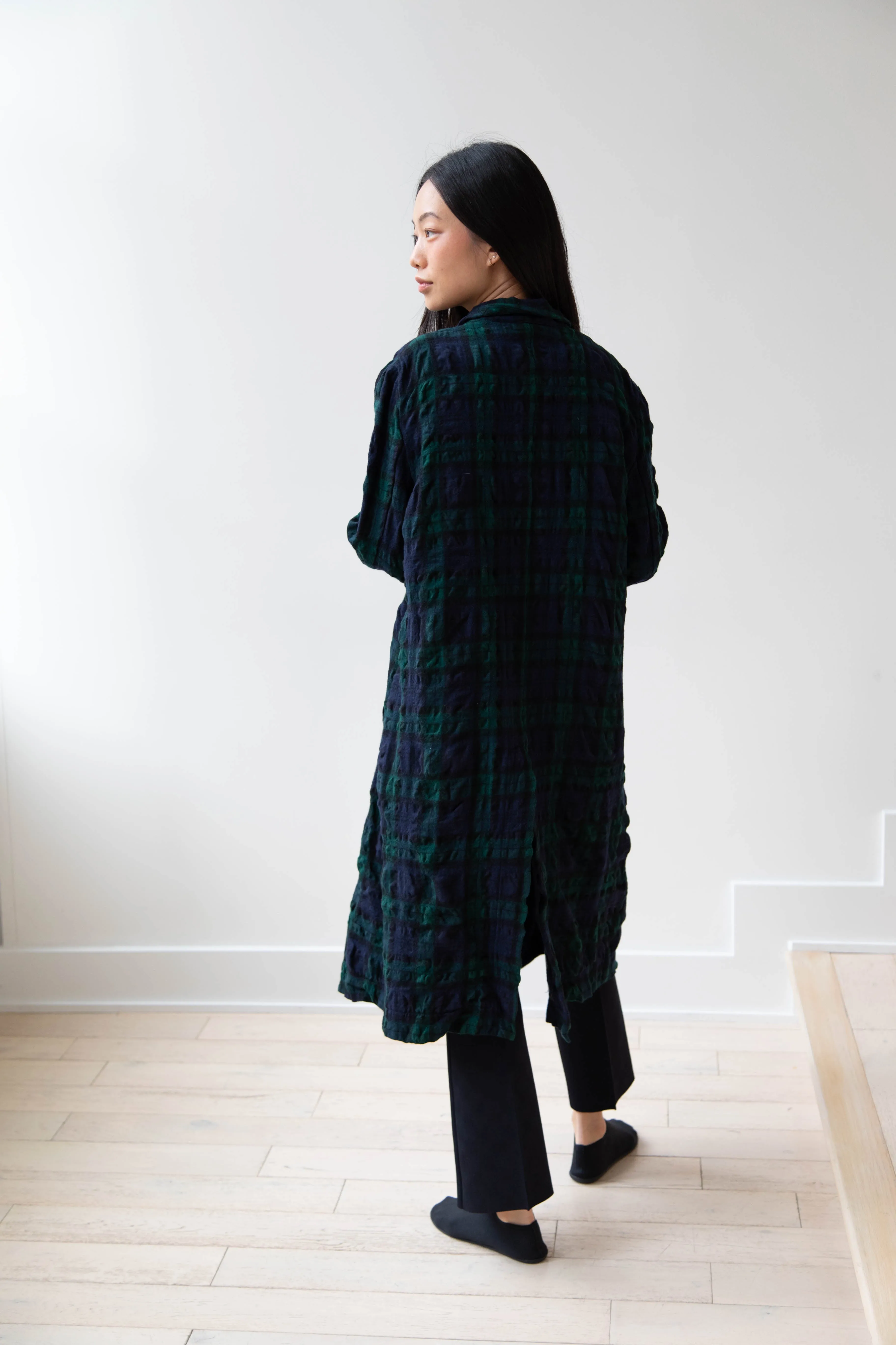 Makié | Nora Coat in Green Tartan