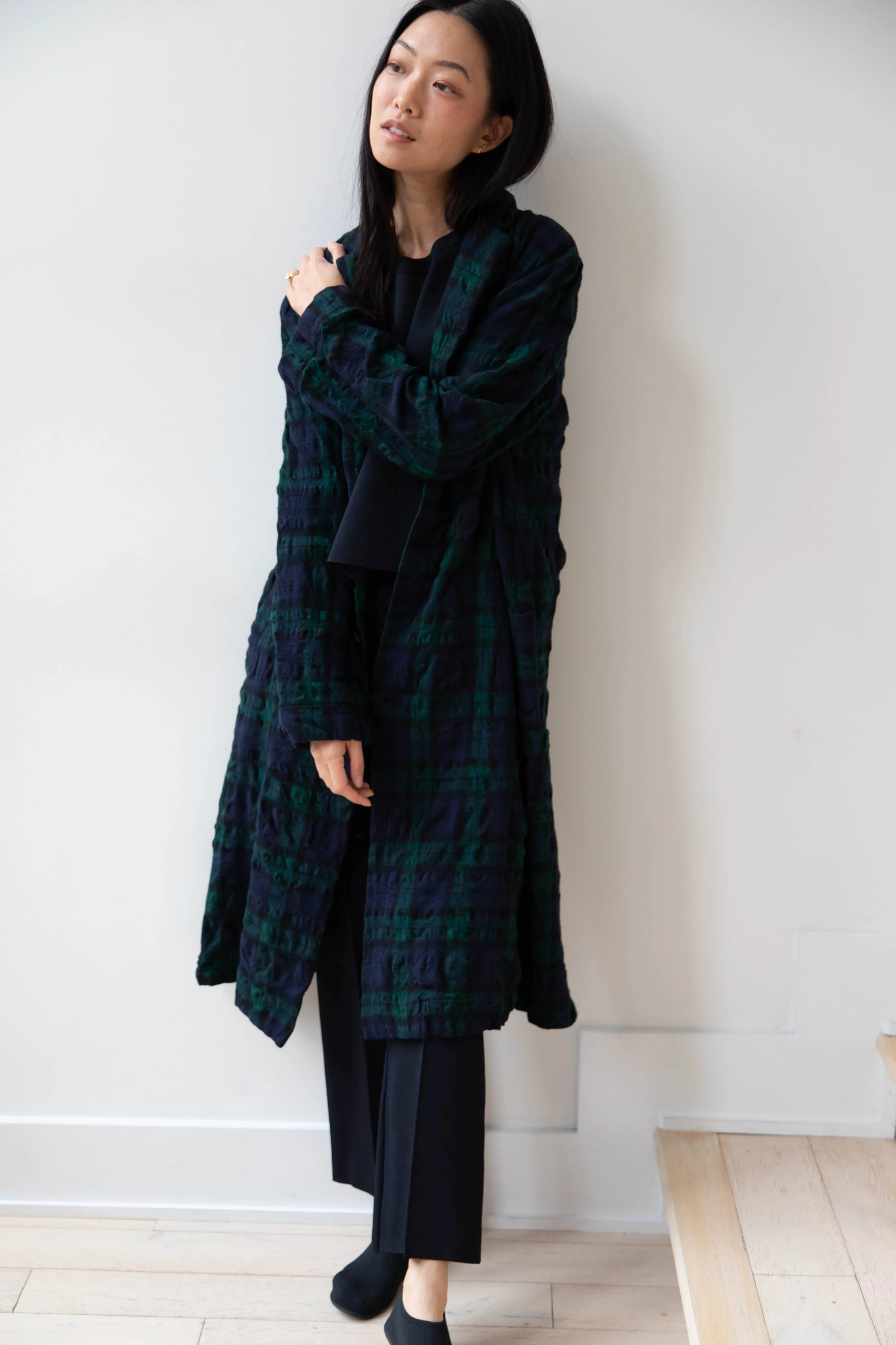 Makié | Nora Coat in Green Tartan