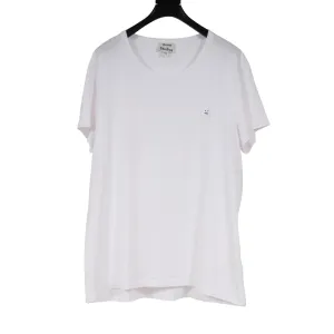 Measure Face Badge T Shirt (White)