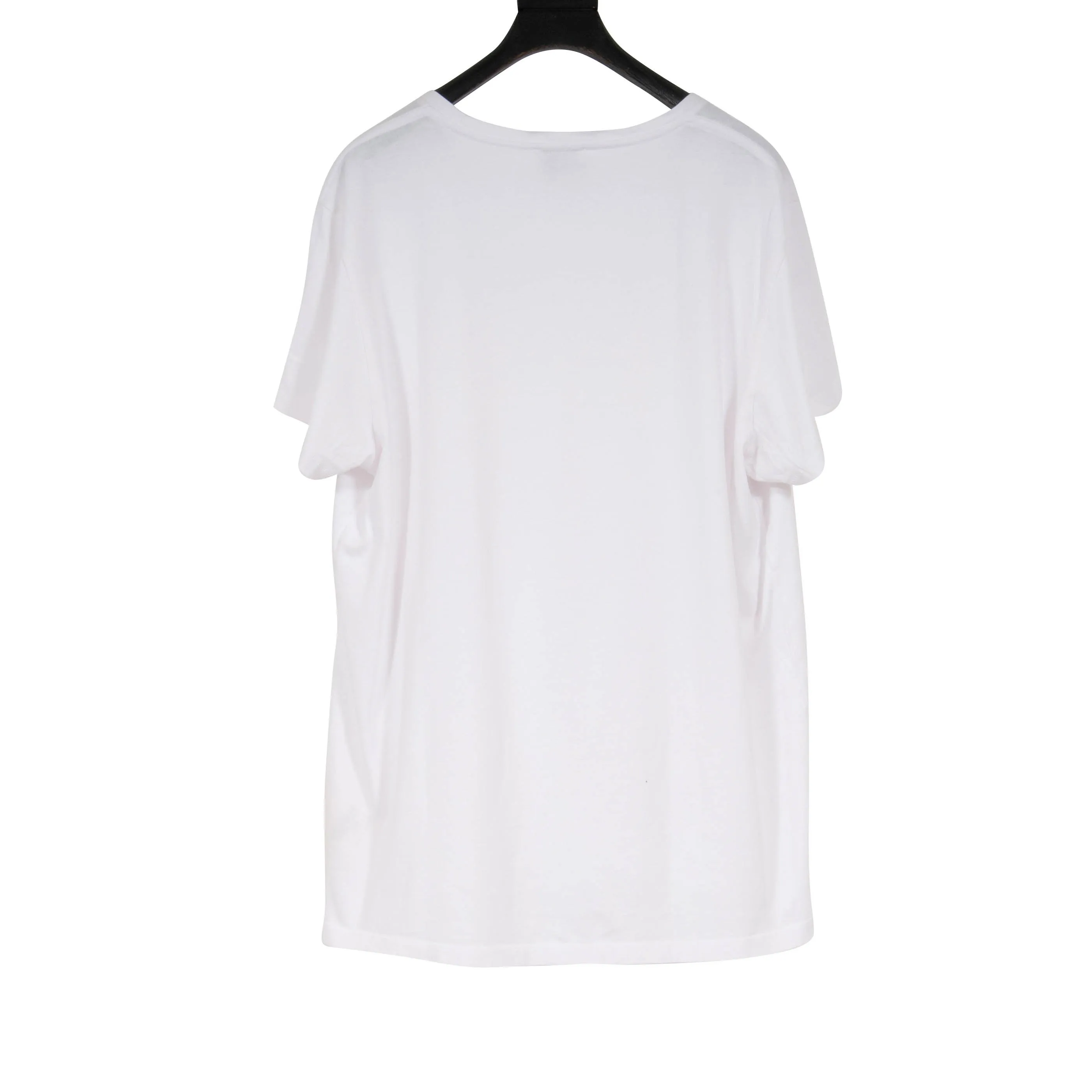 Measure Face Badge T Shirt (White)