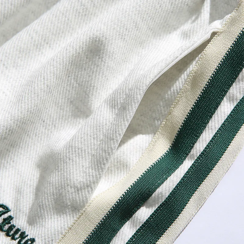 Men Shorts Summer Casual Shorts Baggy Straight Trousers Men