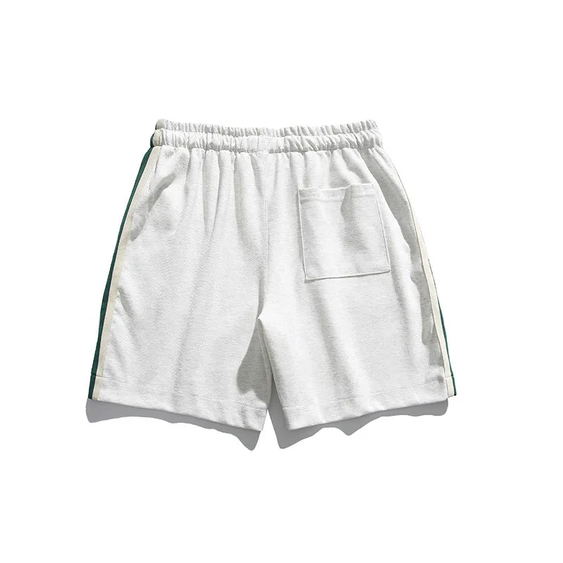 Men Shorts Summer Casual Shorts Baggy Straight Trousers Men