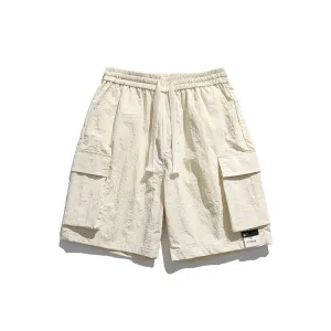 Men Shorts Summer Casual Straight-Leg Shorts