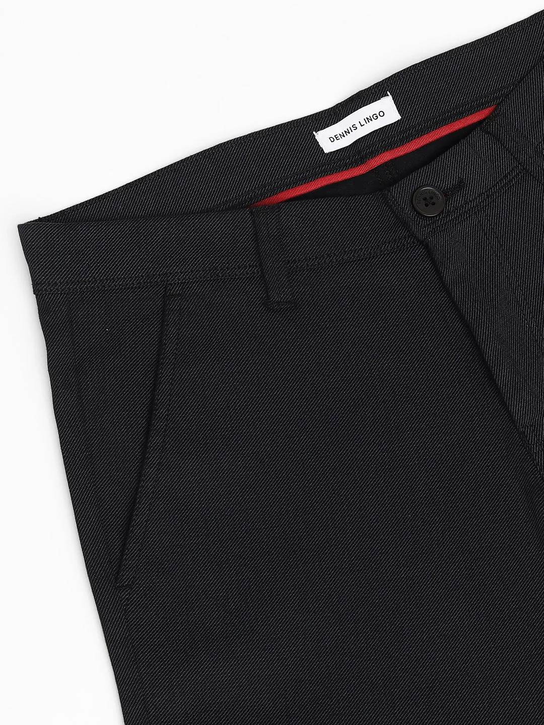 Men's Black Cotton Shorts