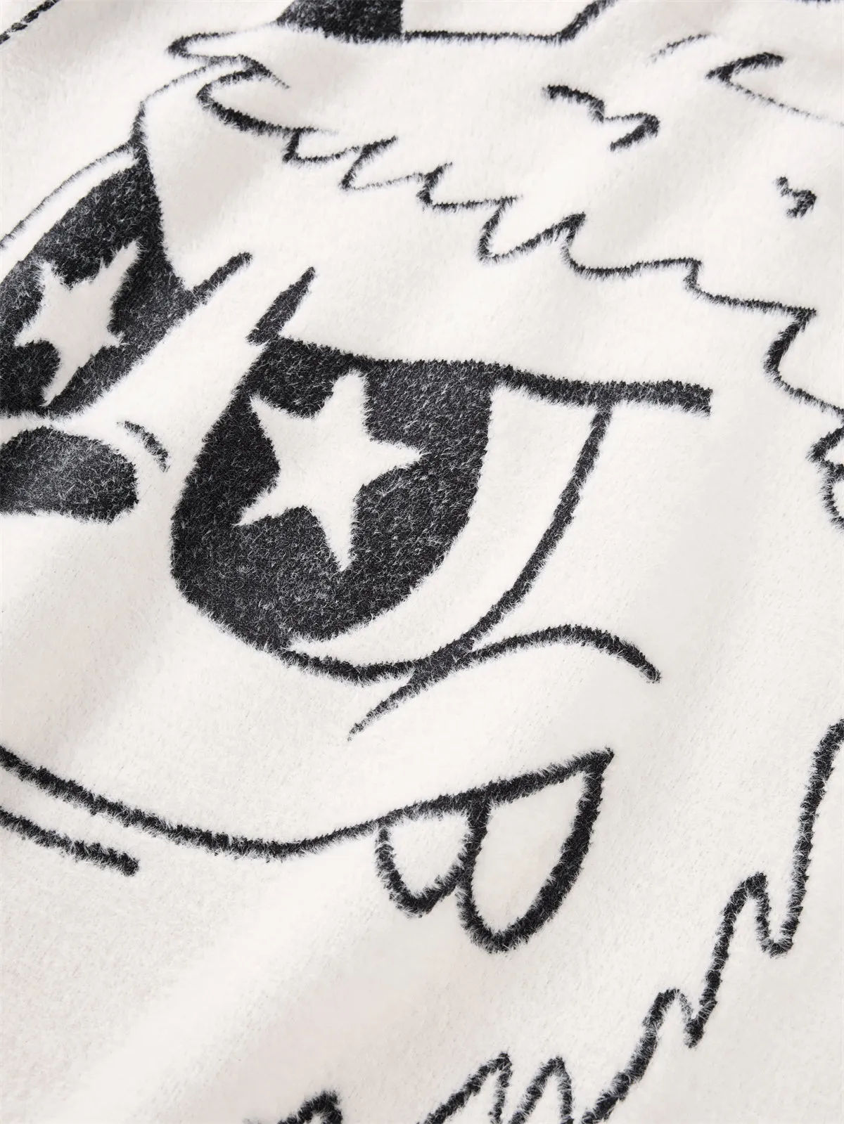 Men's Cartoon Soft Pullover Sweater
