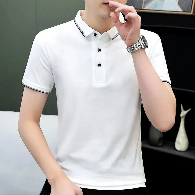 Men’s Casual Short Sleeve Polo T-Shirts