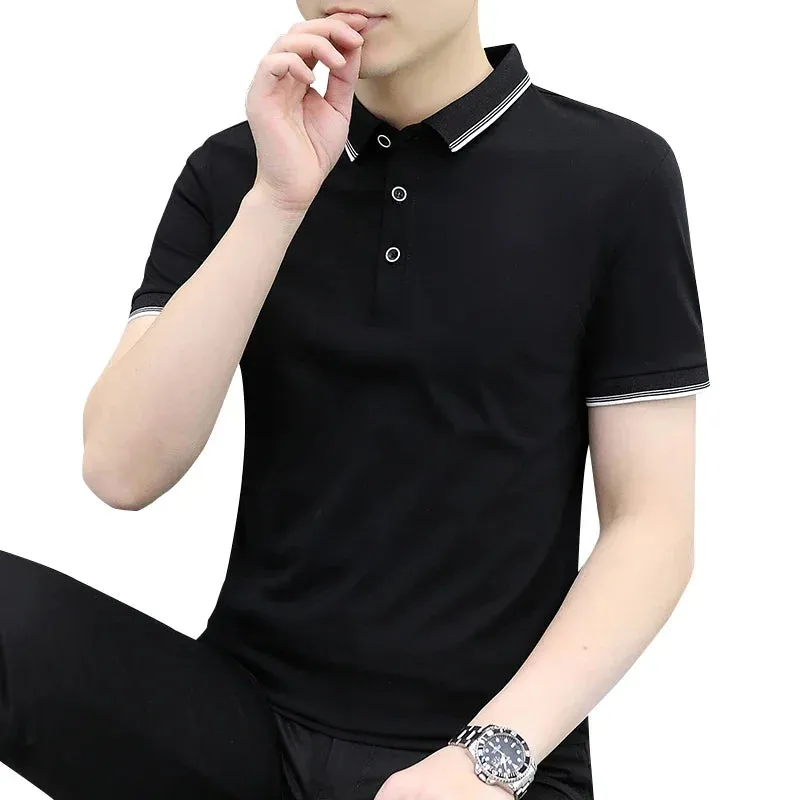 Men’s Casual Short Sleeve Polo T-Shirts