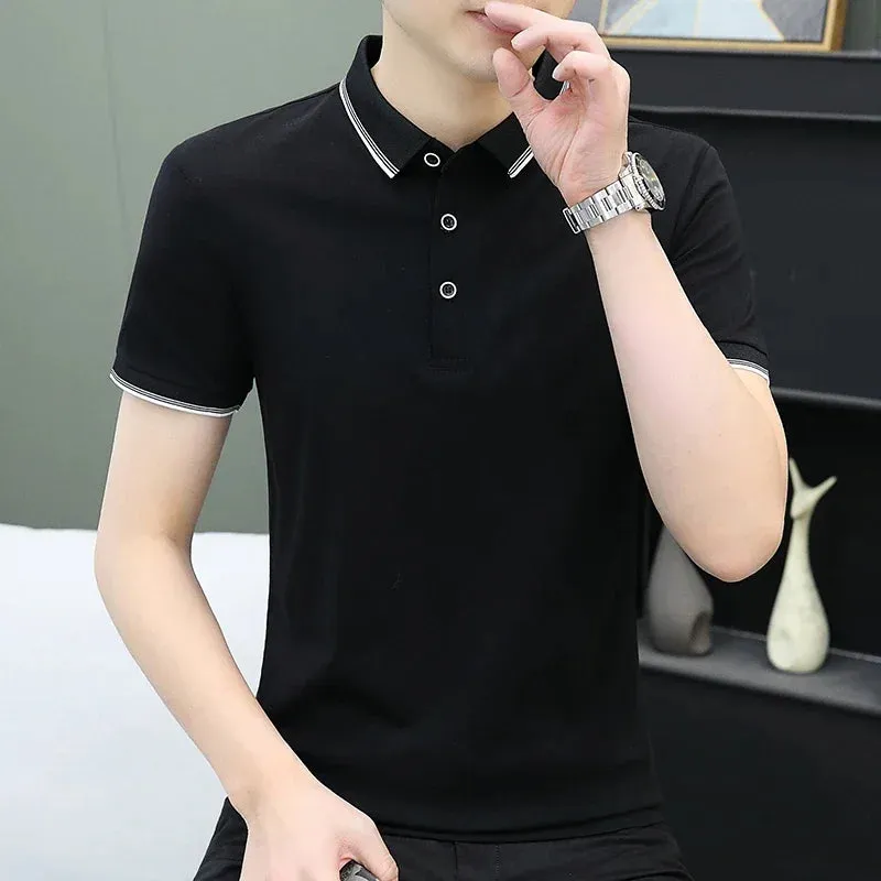 Men’s Casual Short Sleeve Polo T-Shirts