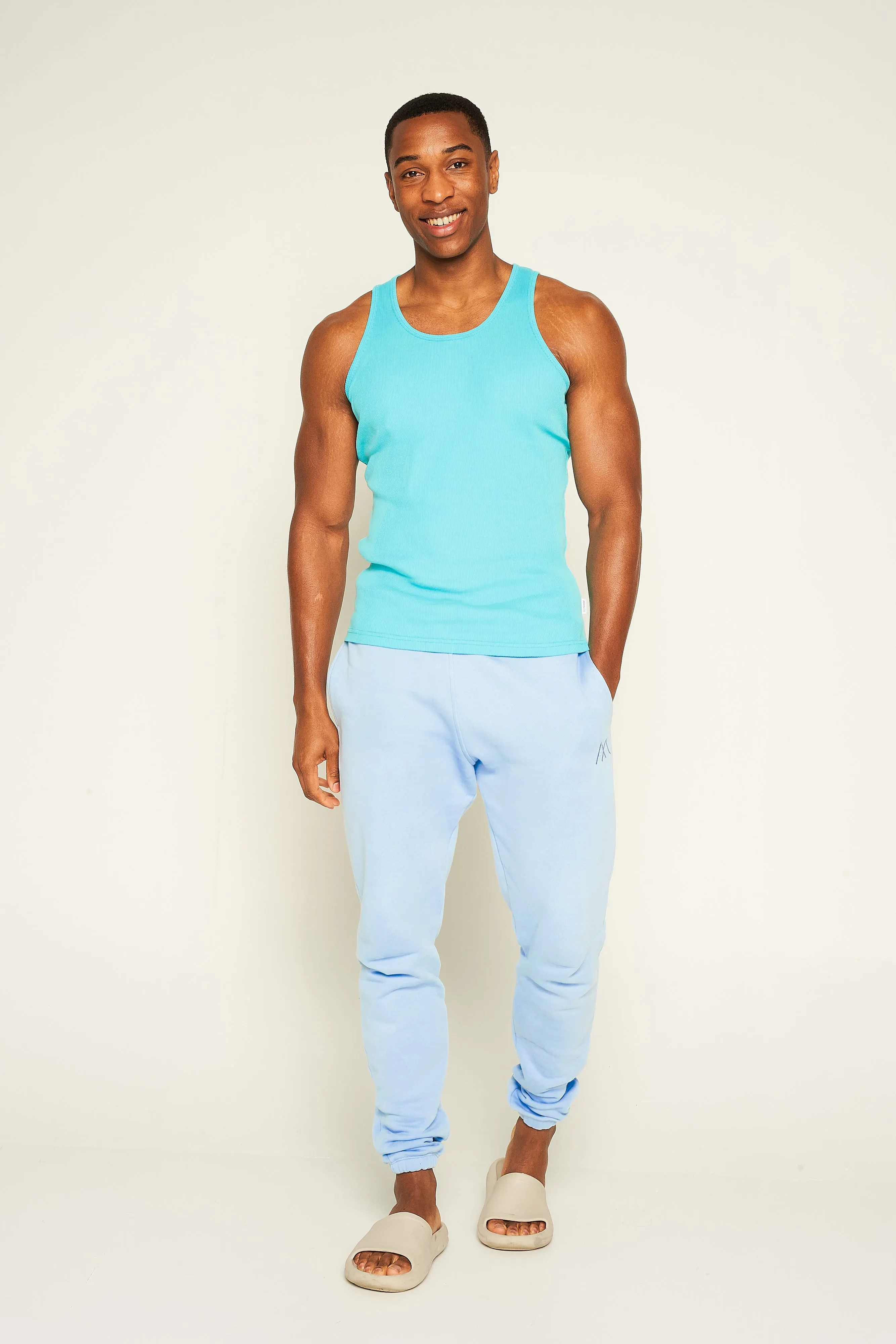 Mens Cotton Rib Vest
