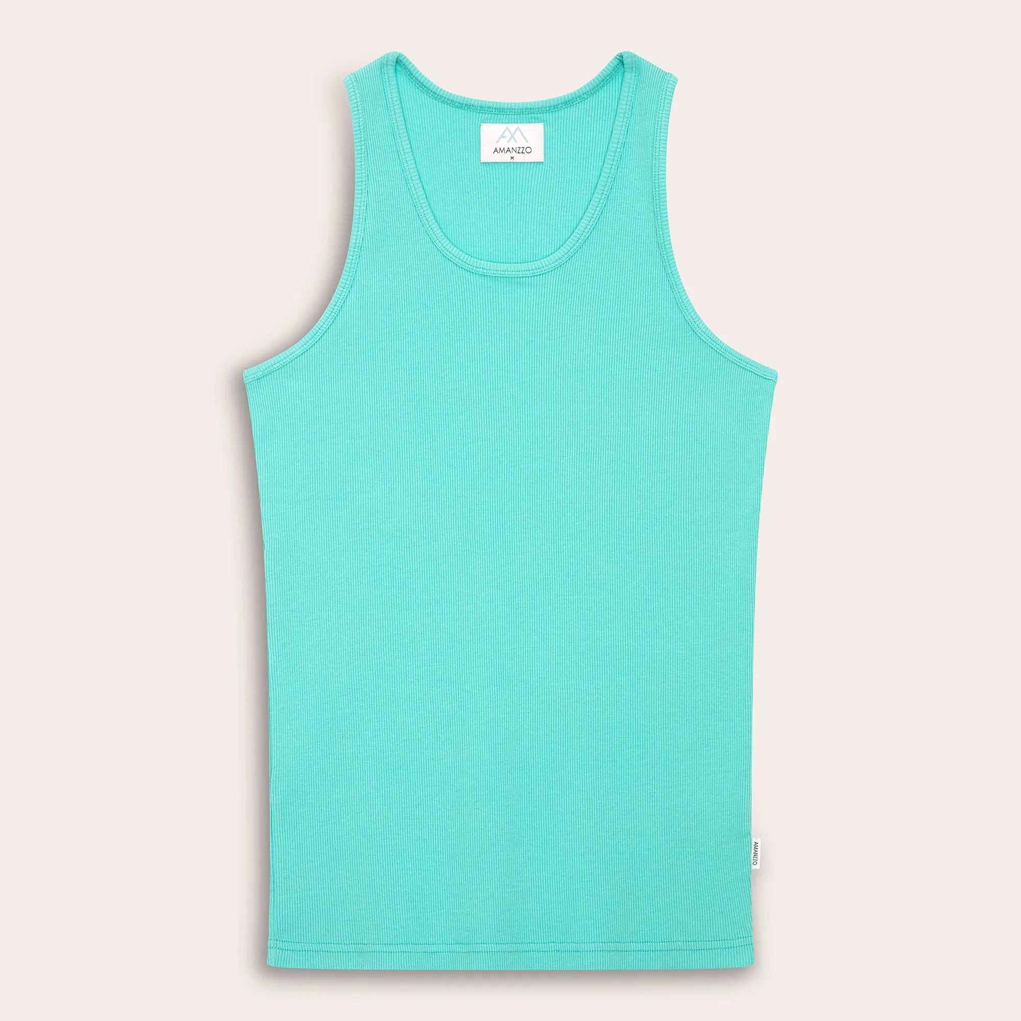 Mens Cotton Rib Vest