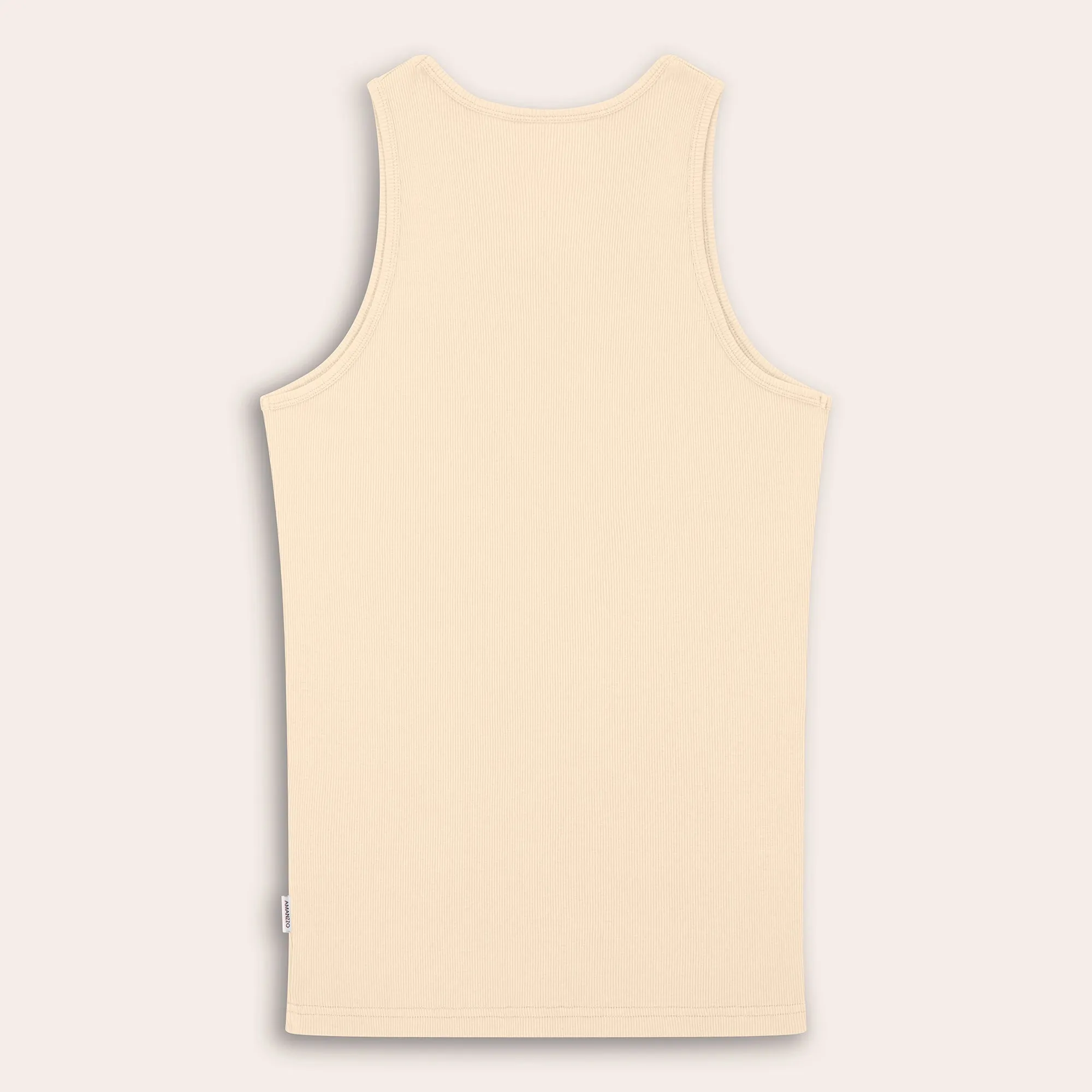 Mens Cotton Rib Vest