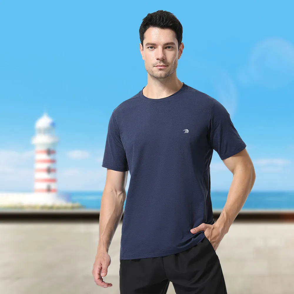 Men's Short-Sleeved Breathable Running T-shirts