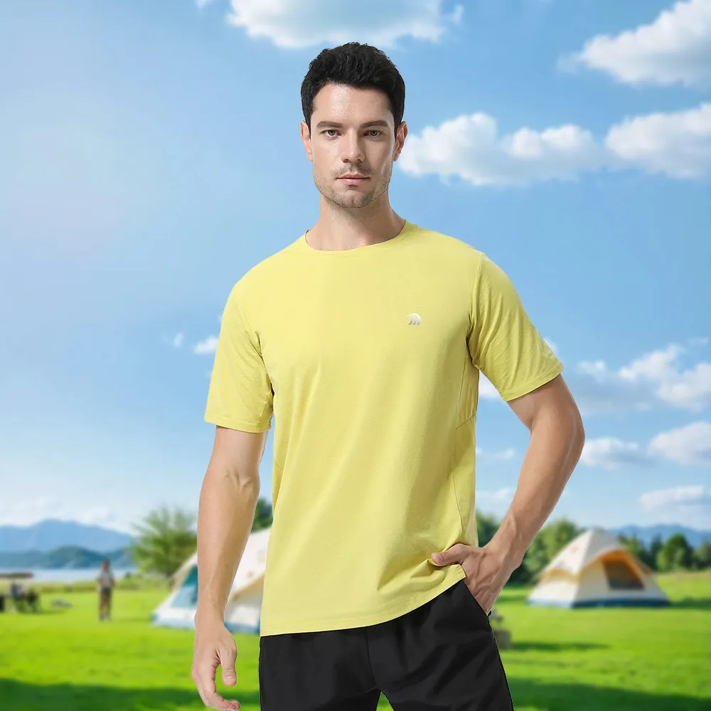 Men's Short-Sleeved Breathable Running T-shirts