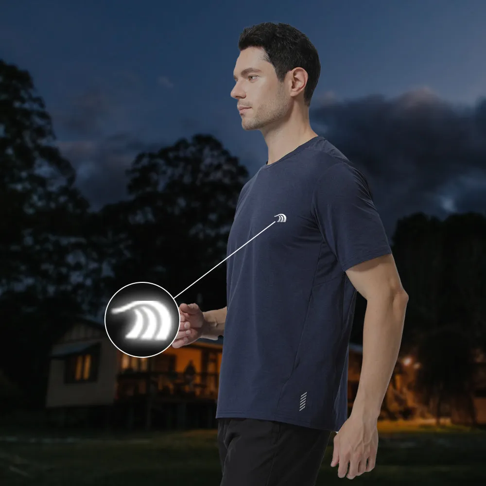 Men's Short-Sleeved Breathable Running T-shirts