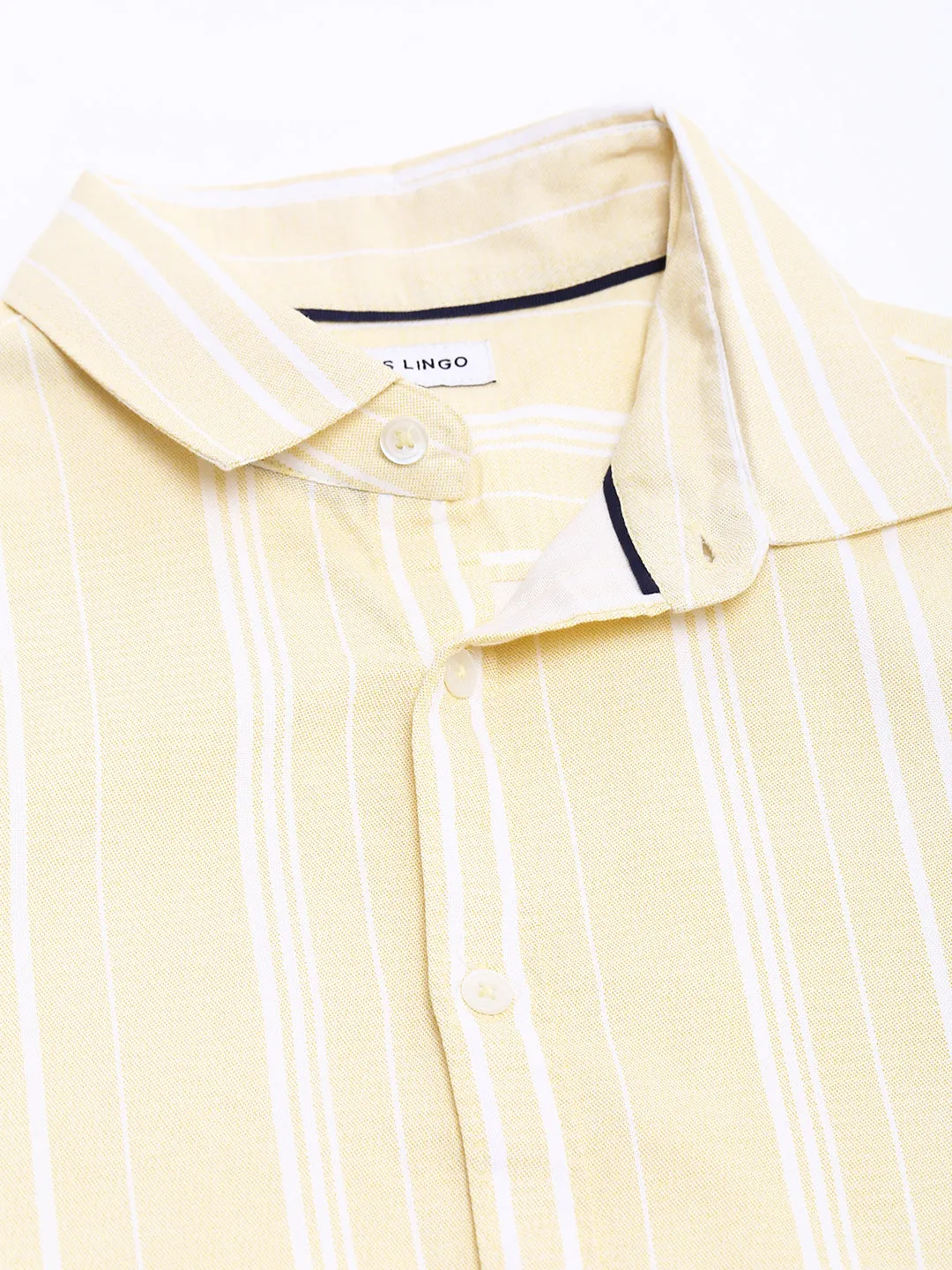 Men's Yellow Stripe Shirts