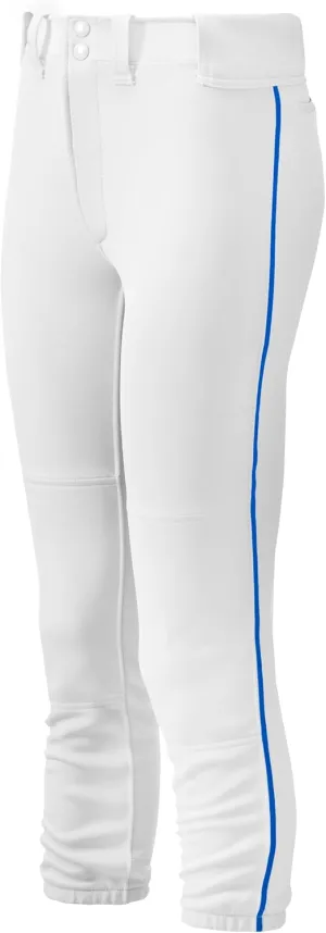 Mizuno Adult Women's Belted Piped Fastpitch Softball Pant