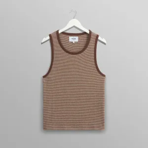 Montague Vest Mini Stripe Rib