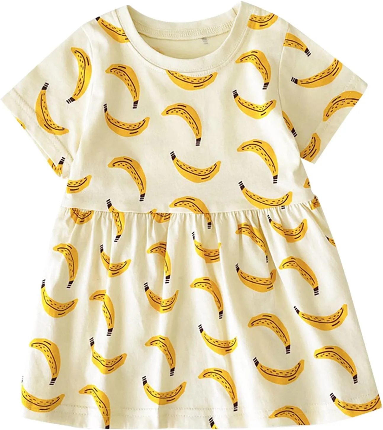 Moonker Toddler Baby Girl Fruit Mini Skirt Bowknot Ruffle Sleeveless Princess Dress Newborn Floral Y Brand