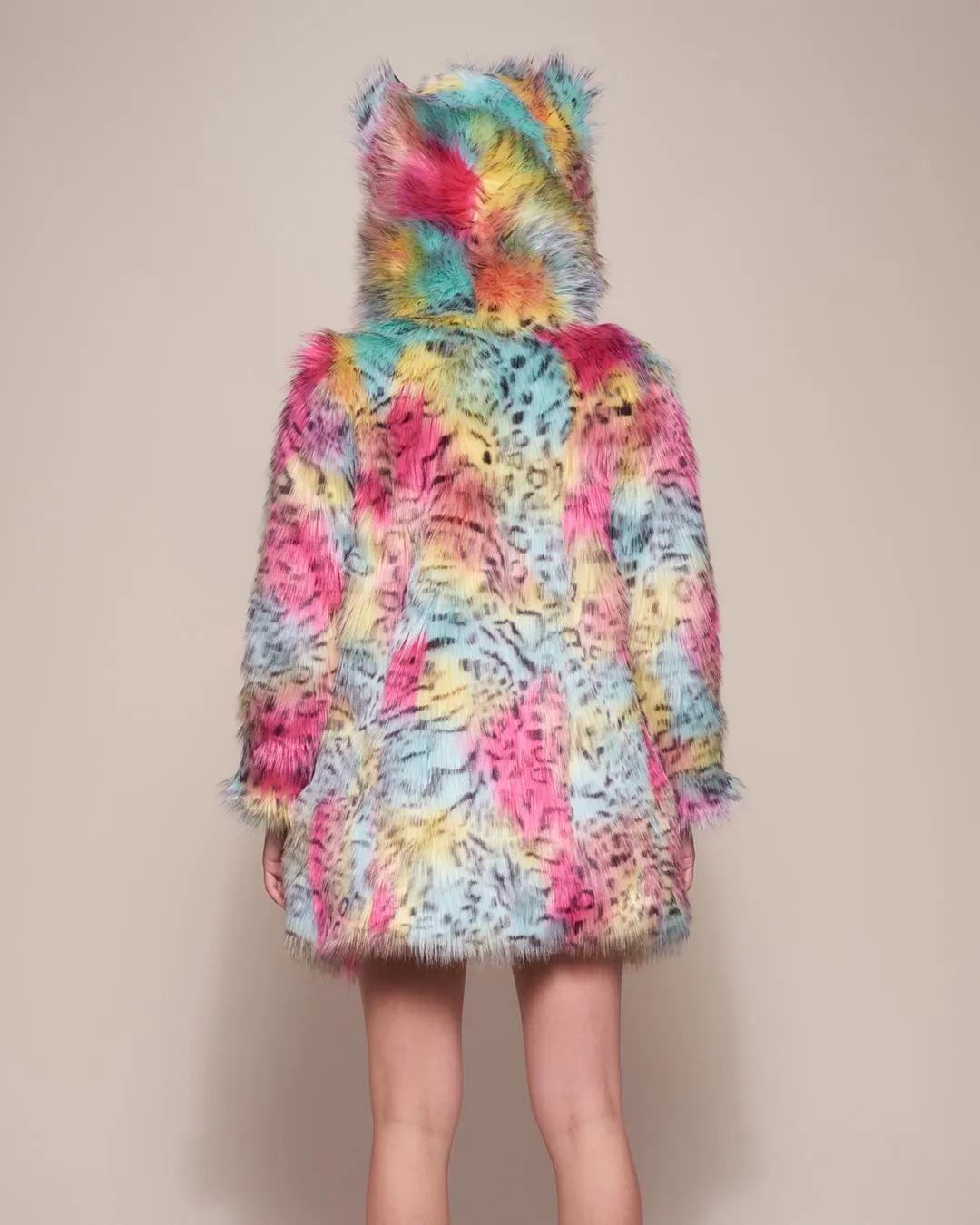 Oaxaca Jaguar Classic Faux Fur Coat | Women's