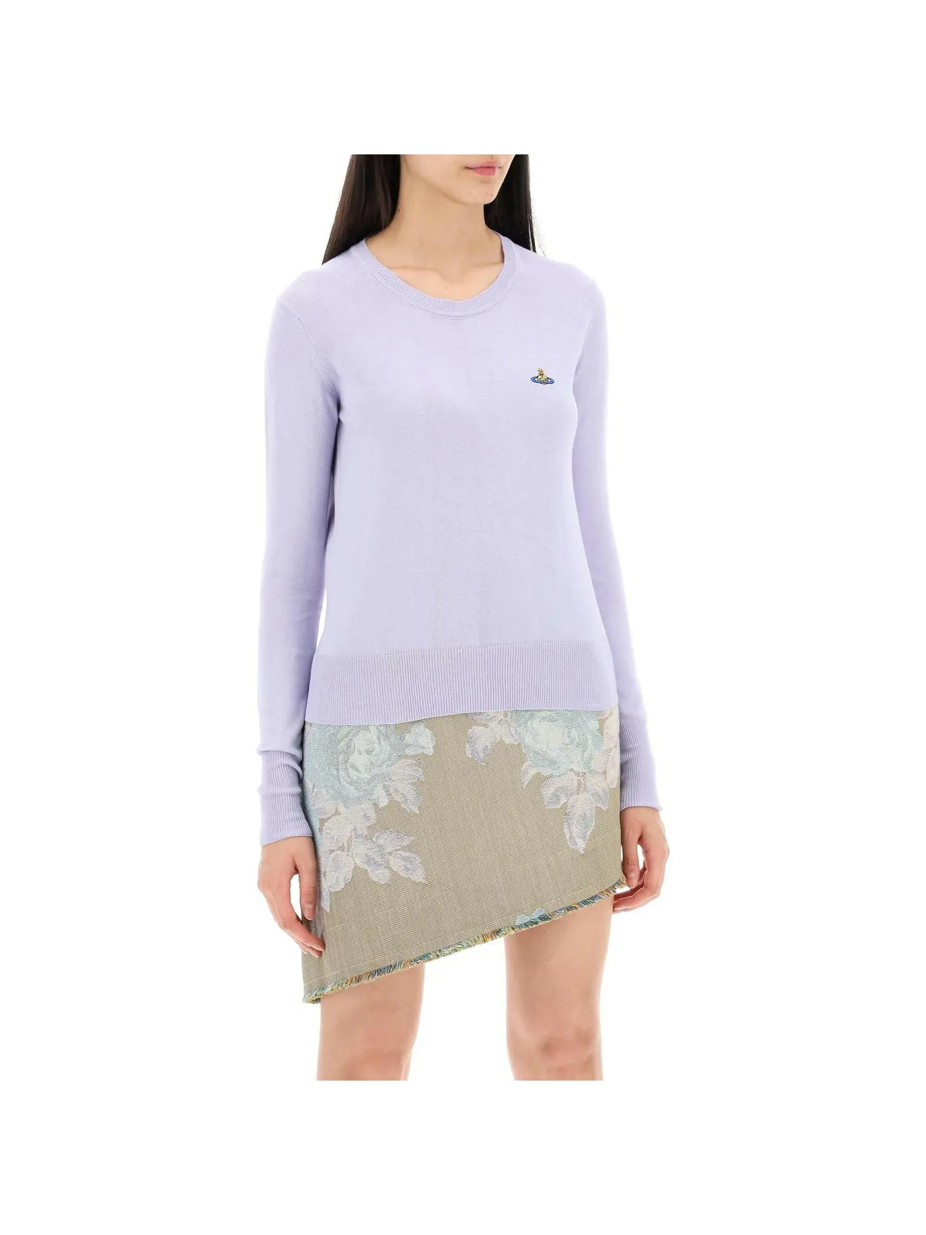 Orb Logo Embroidered Organic Cotton Sweater