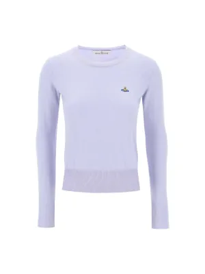 Orb Logo Embroidered Organic Cotton Sweater