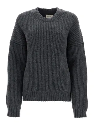Oversized Cashmere Crewneck Sweater