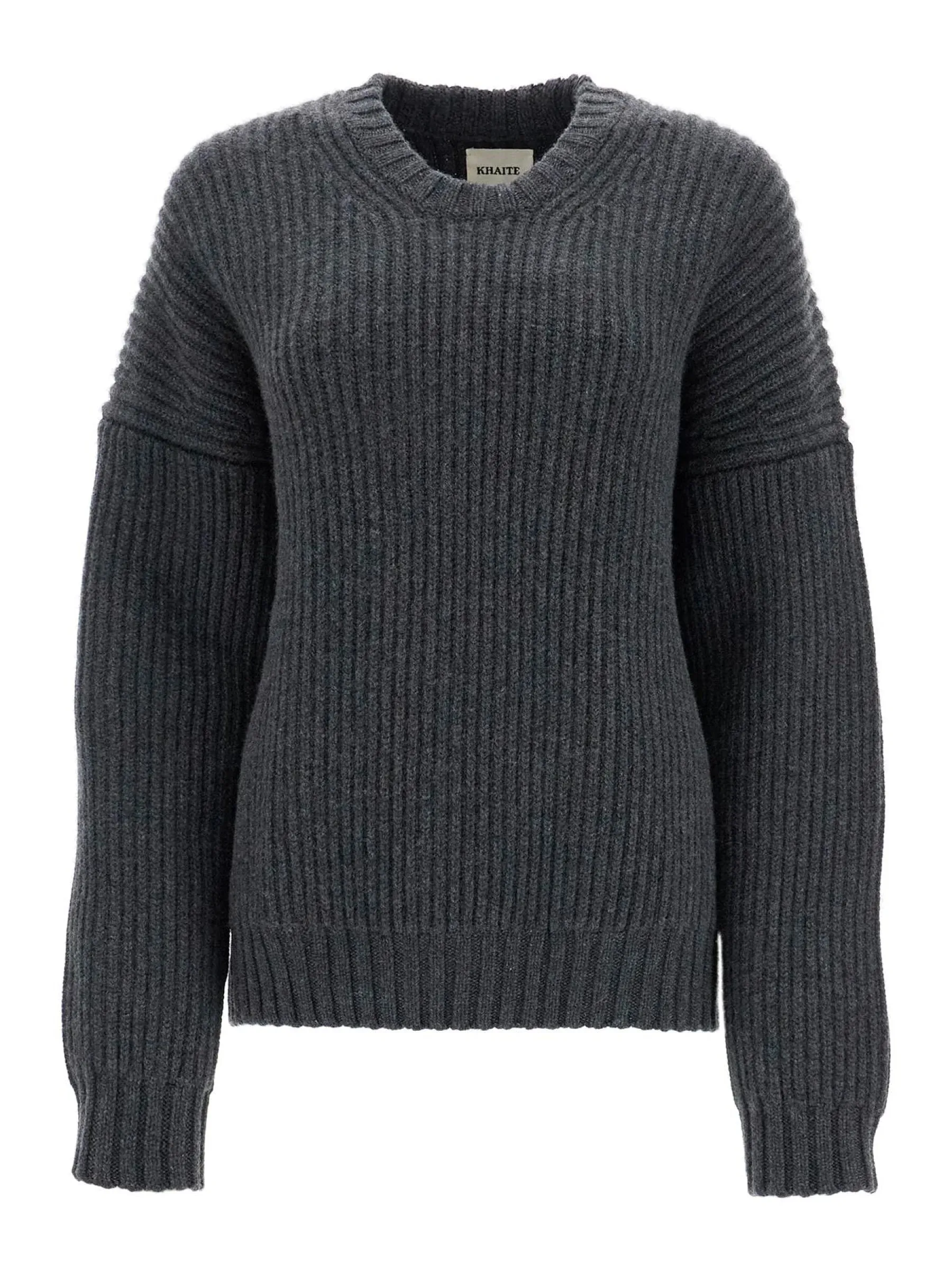 Oversized Cashmere Crewneck Sweater
