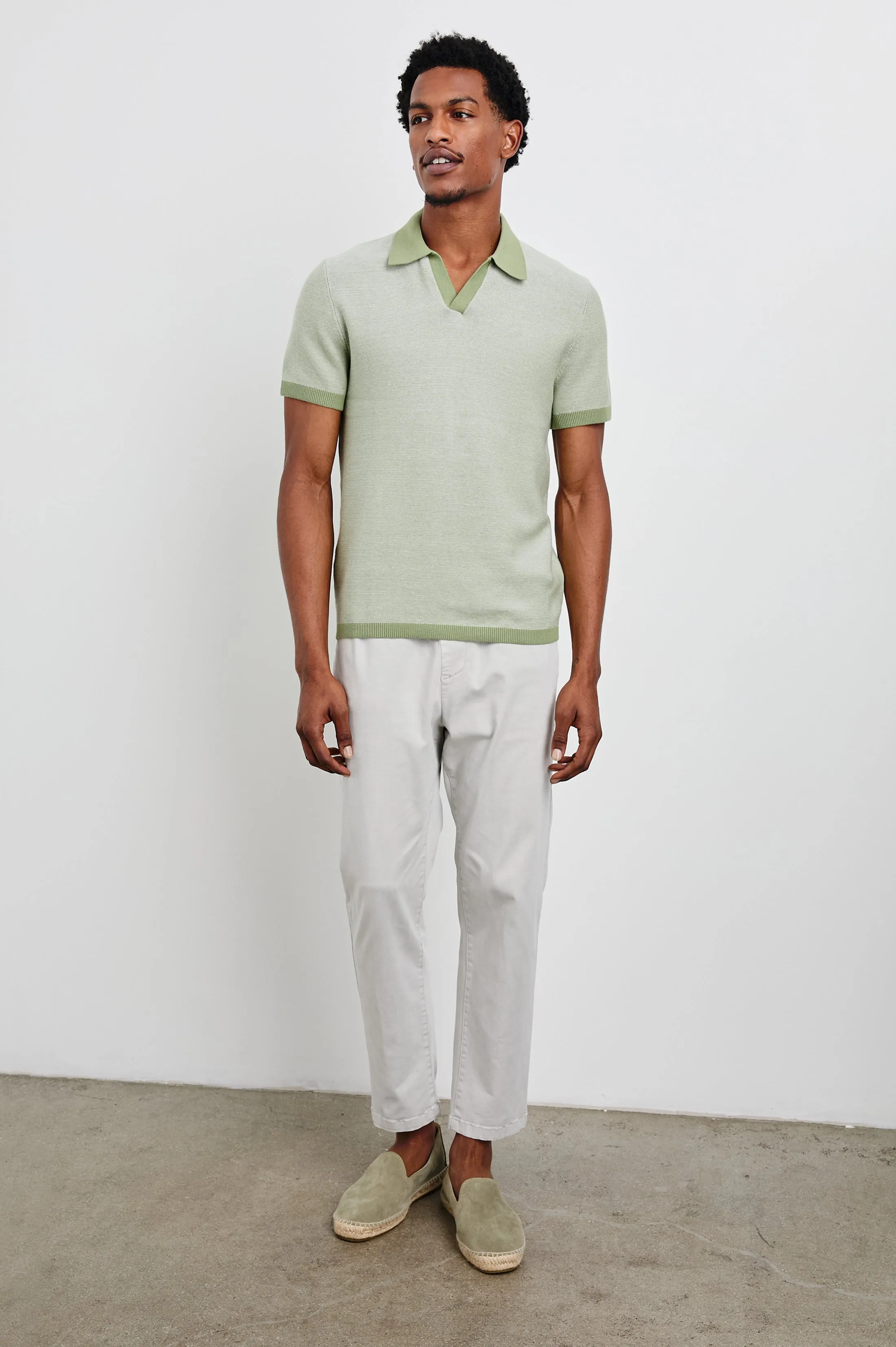PEARSON POLO SHIRT - FERN