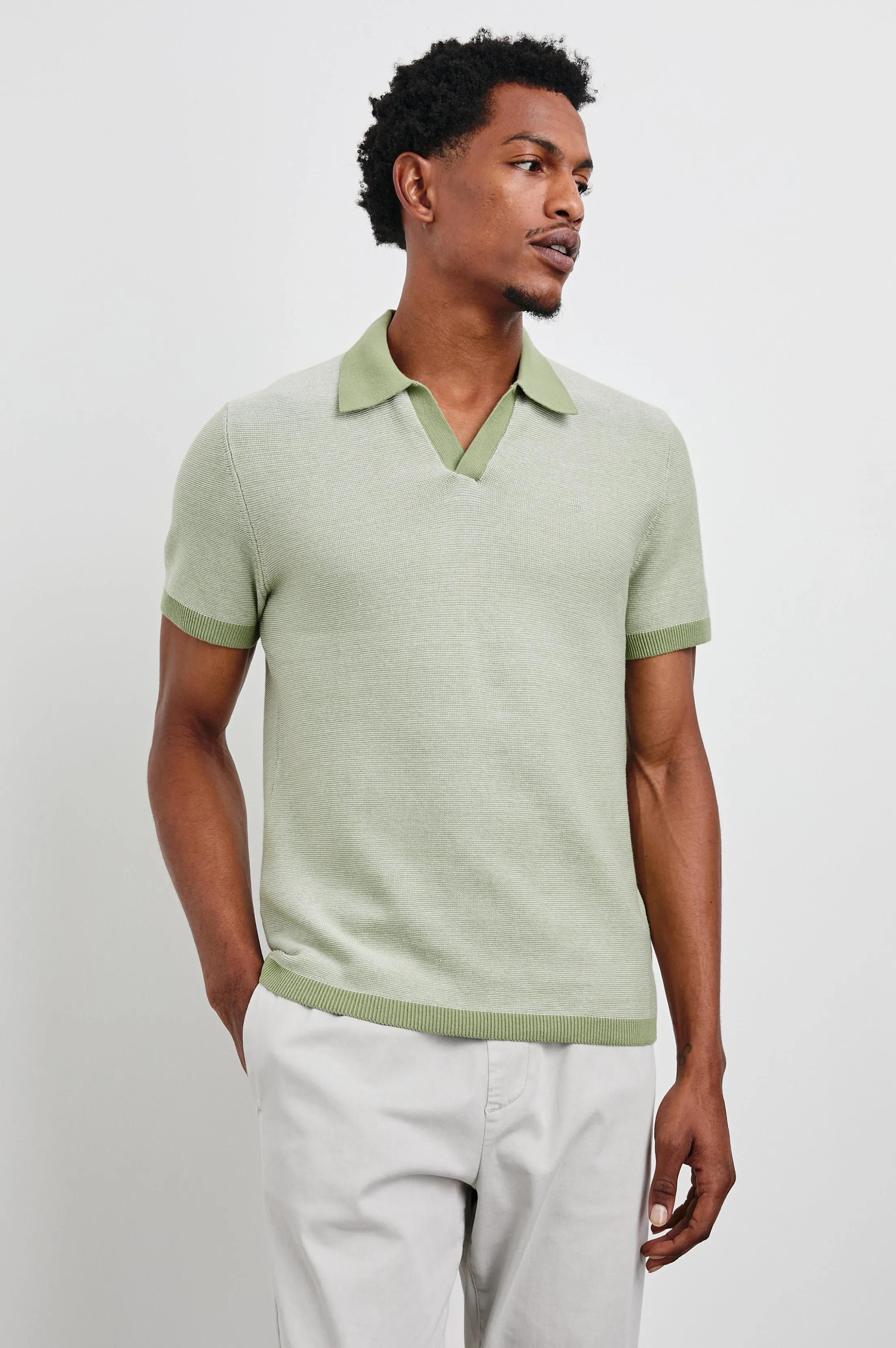PEARSON POLO SHIRT - FERN
